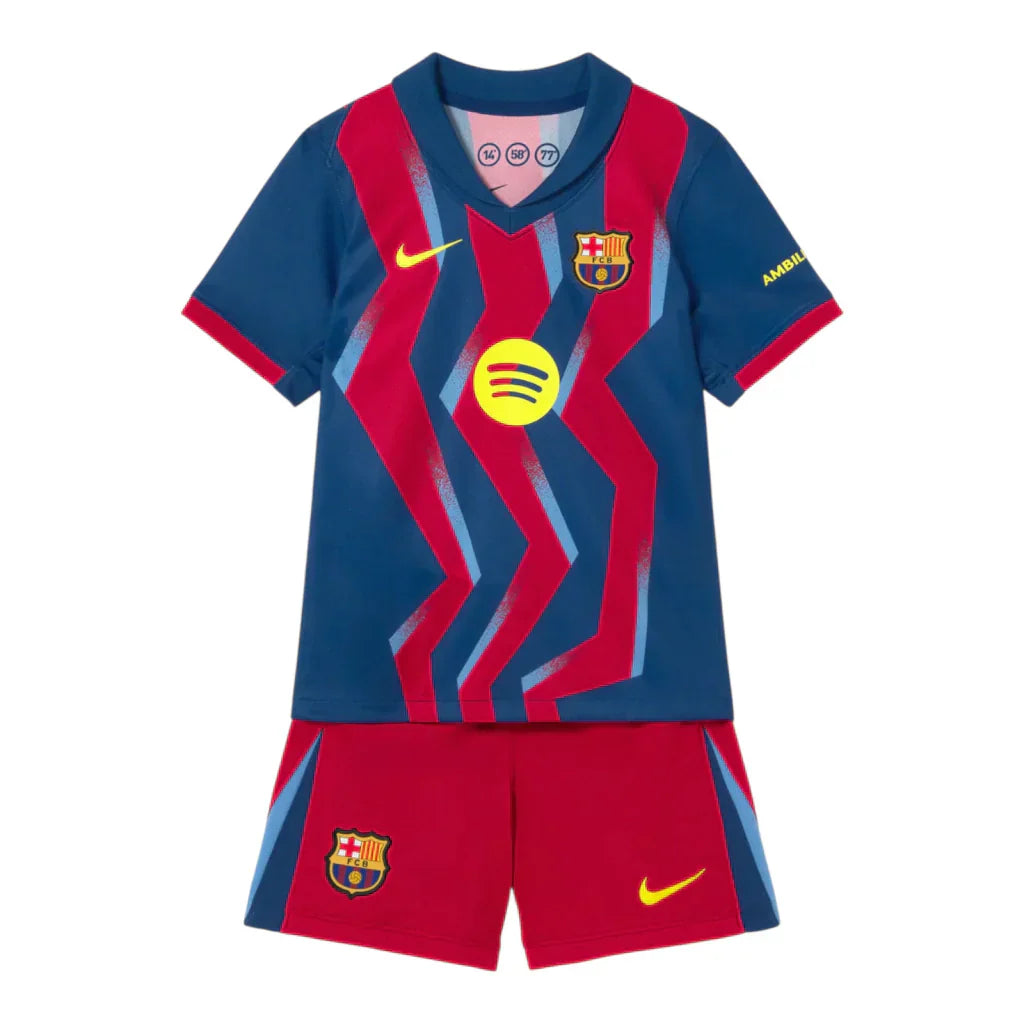 Barcelona 25/26 Fourth Kids Kit