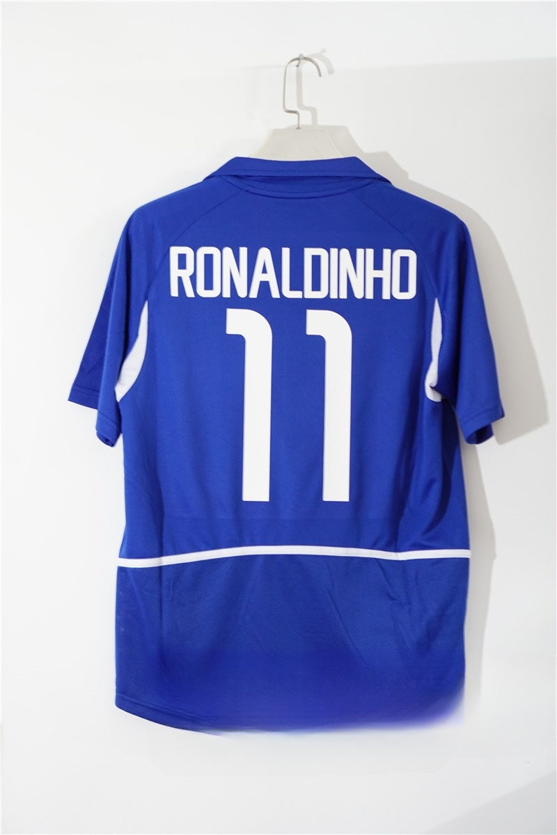 Brazil 2002 Away Retro Jersey