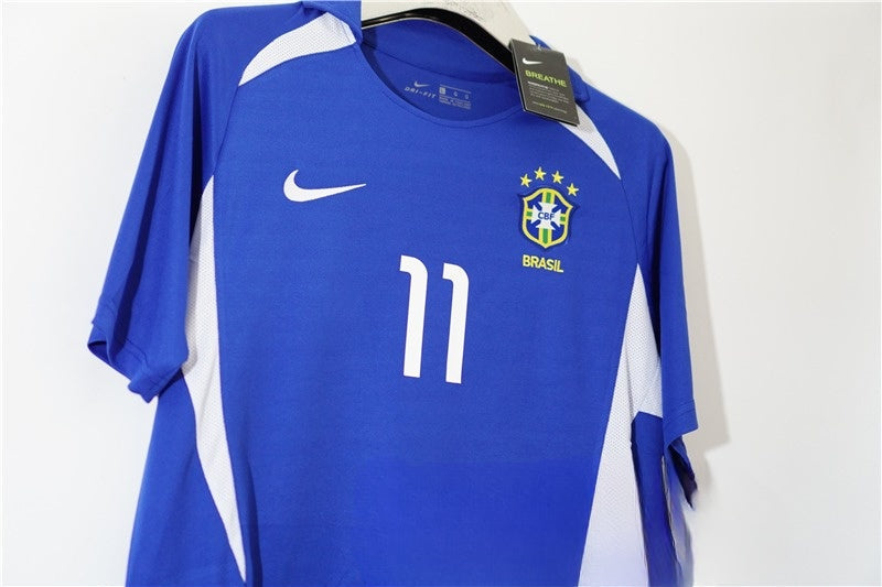 Brazil 2002 Away Retro Jersey