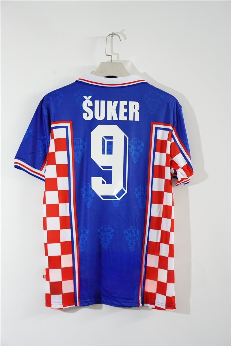 Croatia 1998 Away Retro Jersey