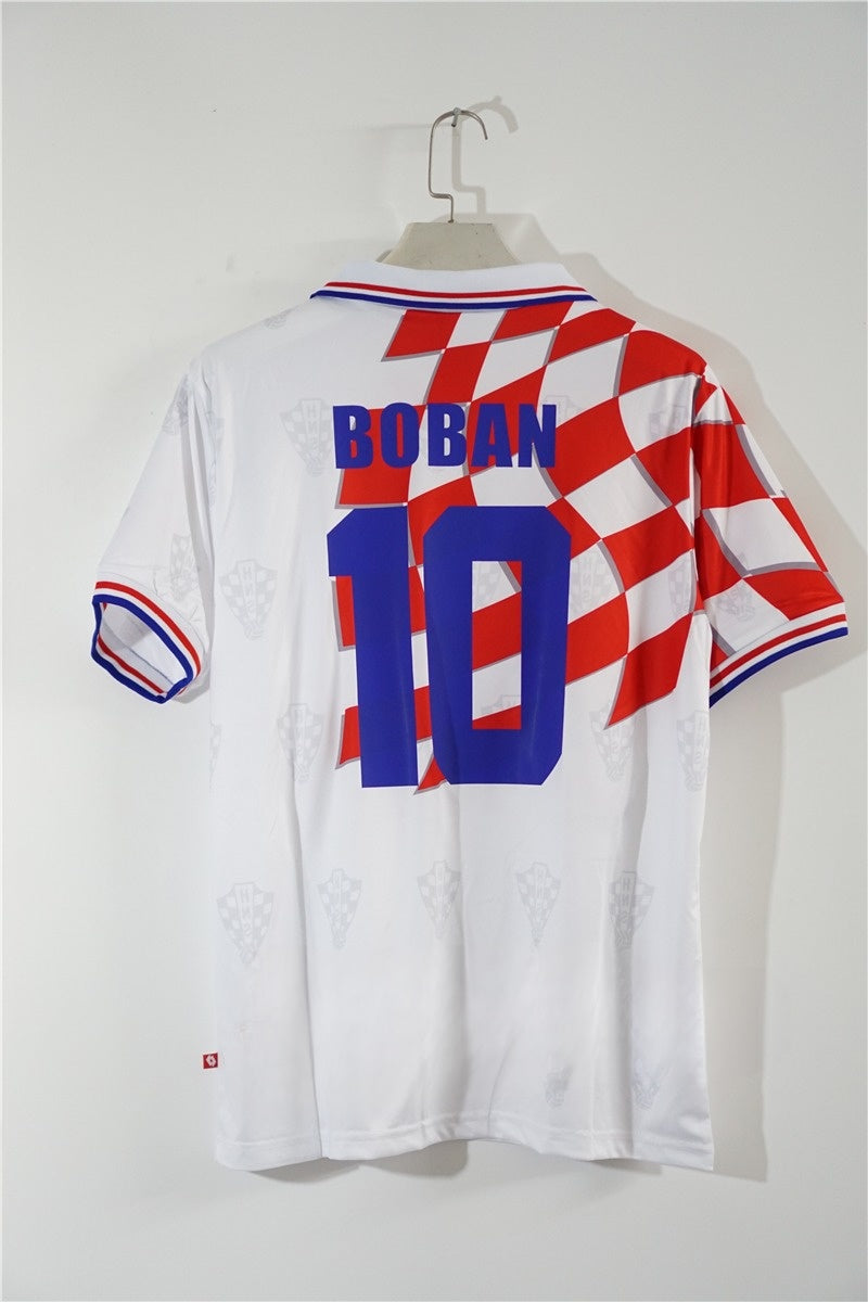 Croatia 1998 Home Retro Jersey