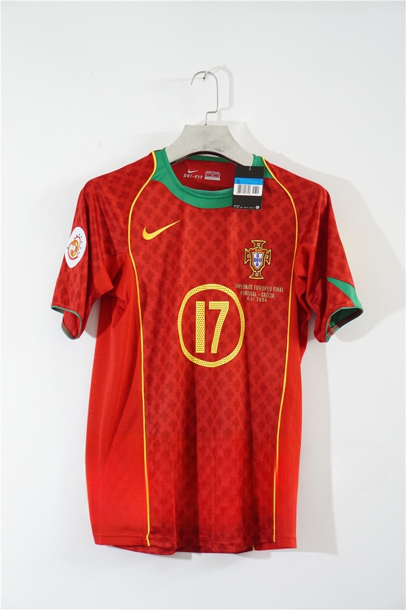 Portugal 2004 Home Retro Jersey