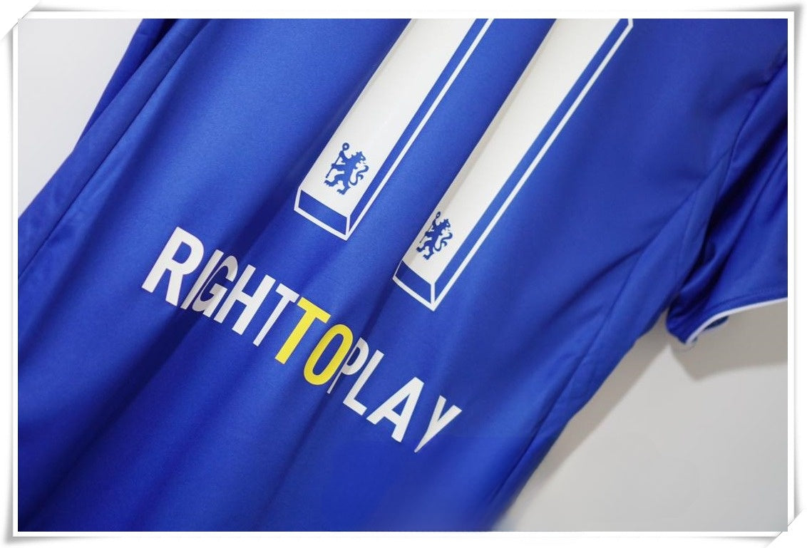 Chelsea 2011/12 Home Retro Jersey Champions League Final
